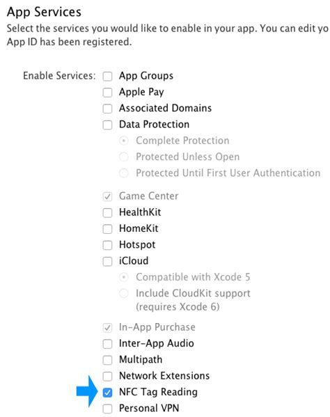 com.apple.developer.nfc.reader session.formats|Core NFC .